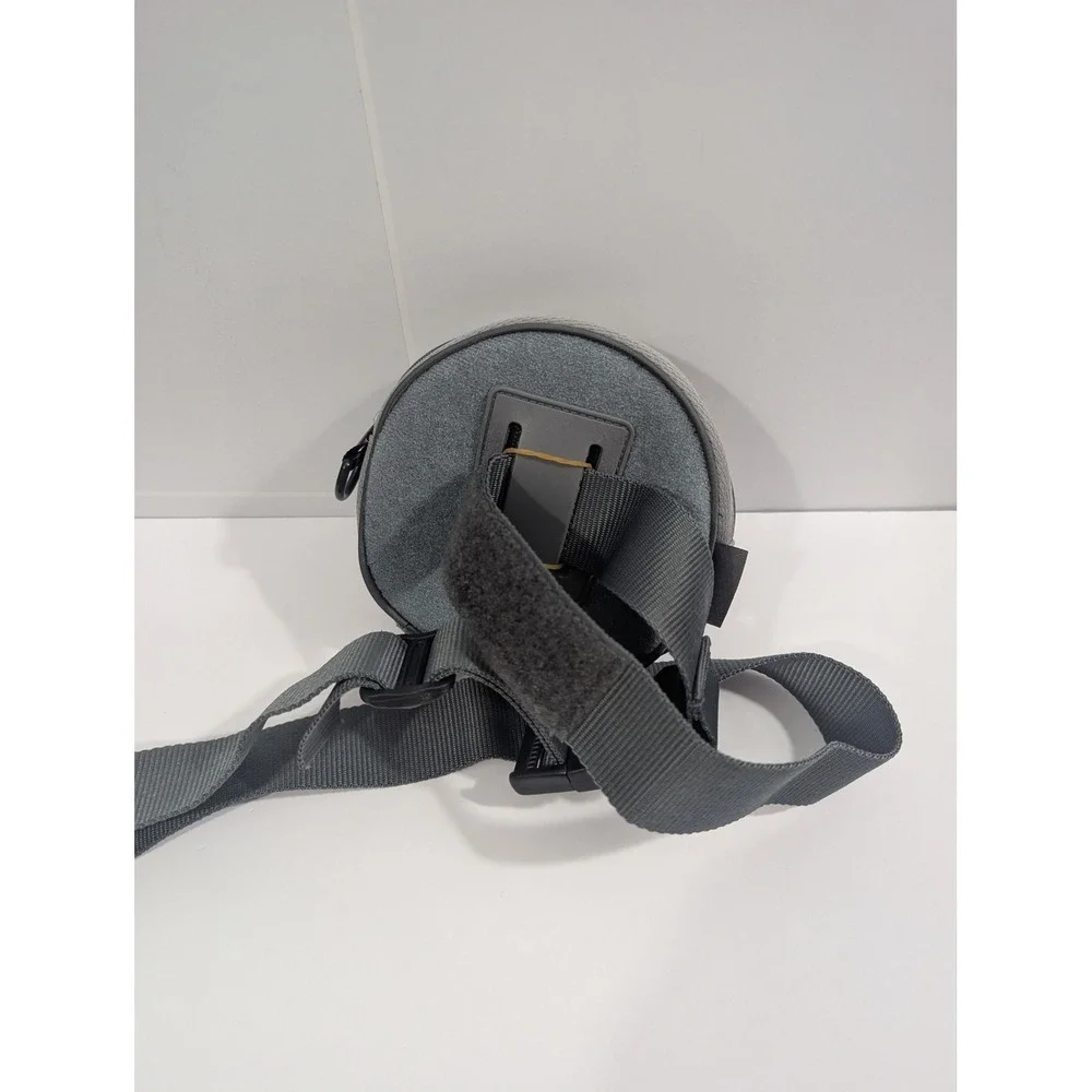 Sony Walkman Portable CD Player Case Grey Mesh Waist Bag Belt Strap Vintage